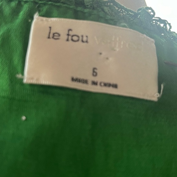 Aritzia Green Button-Up Camisole - Picture 4 of 4